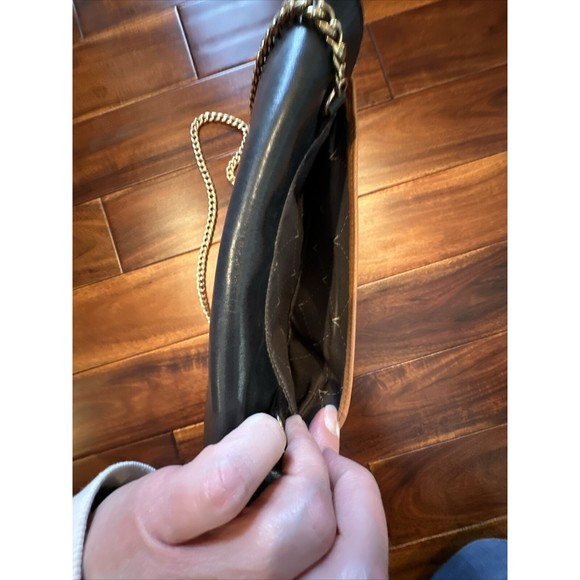 Vince Camuto Women’s Purse Shoulder Hand Bag Chain Strap Leather Faux Alligator - Picture 12 of 16